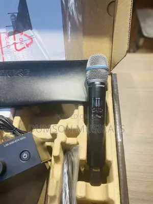 Shure Slxd4/Beta87a Digital Wireless Microphone System With Rack Mount