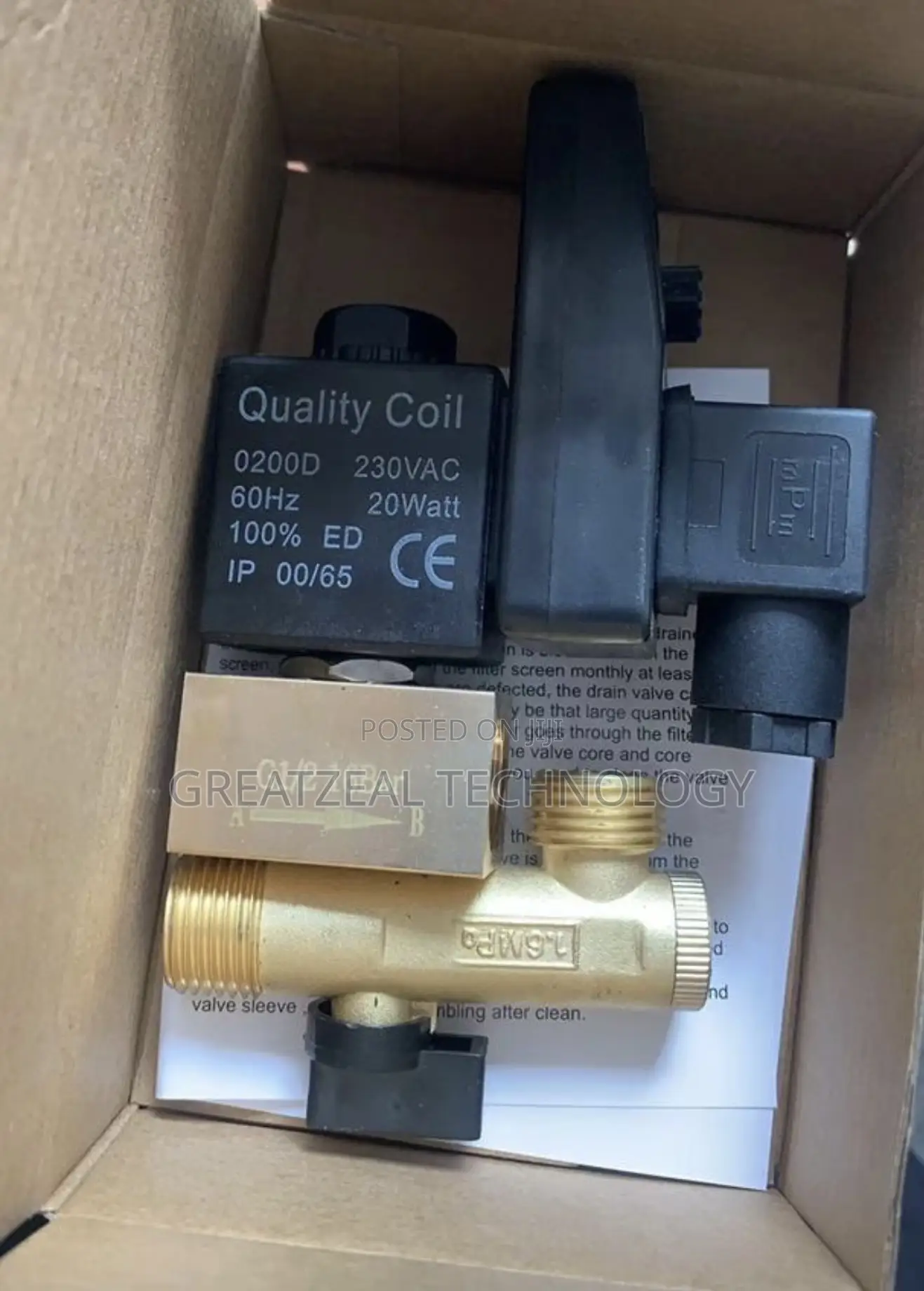Automatic Electronic Timed Drain Valve With A G1/2 Thread,