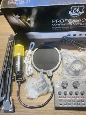 Bm800 Classic Audio Studio Recording Condenser Studio Bundle