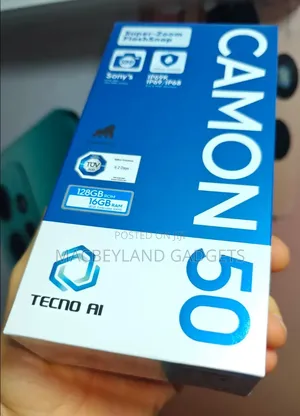 New Tecno Camon 50 256 GB