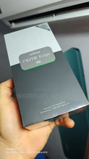 New Infinix Note Edge 256 GB Blue
