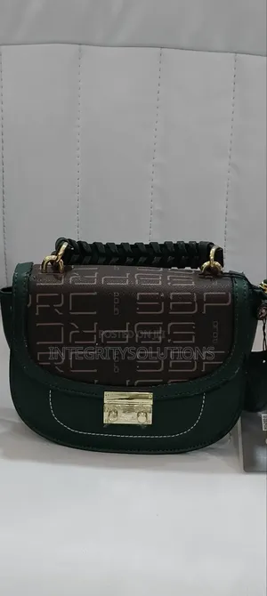 Hand Bag Brown and Green