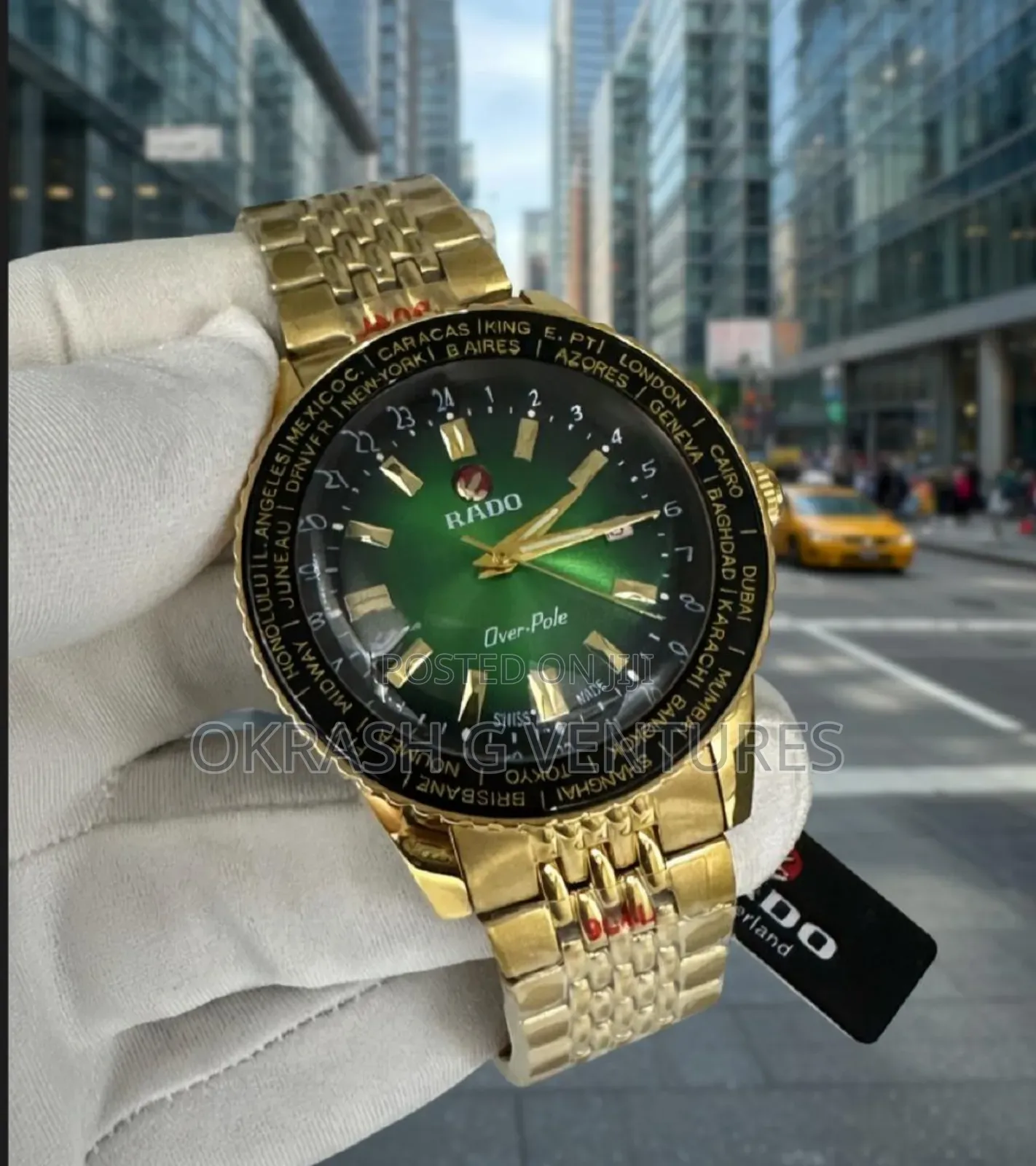 Rado Automatic Gold Chain Watch