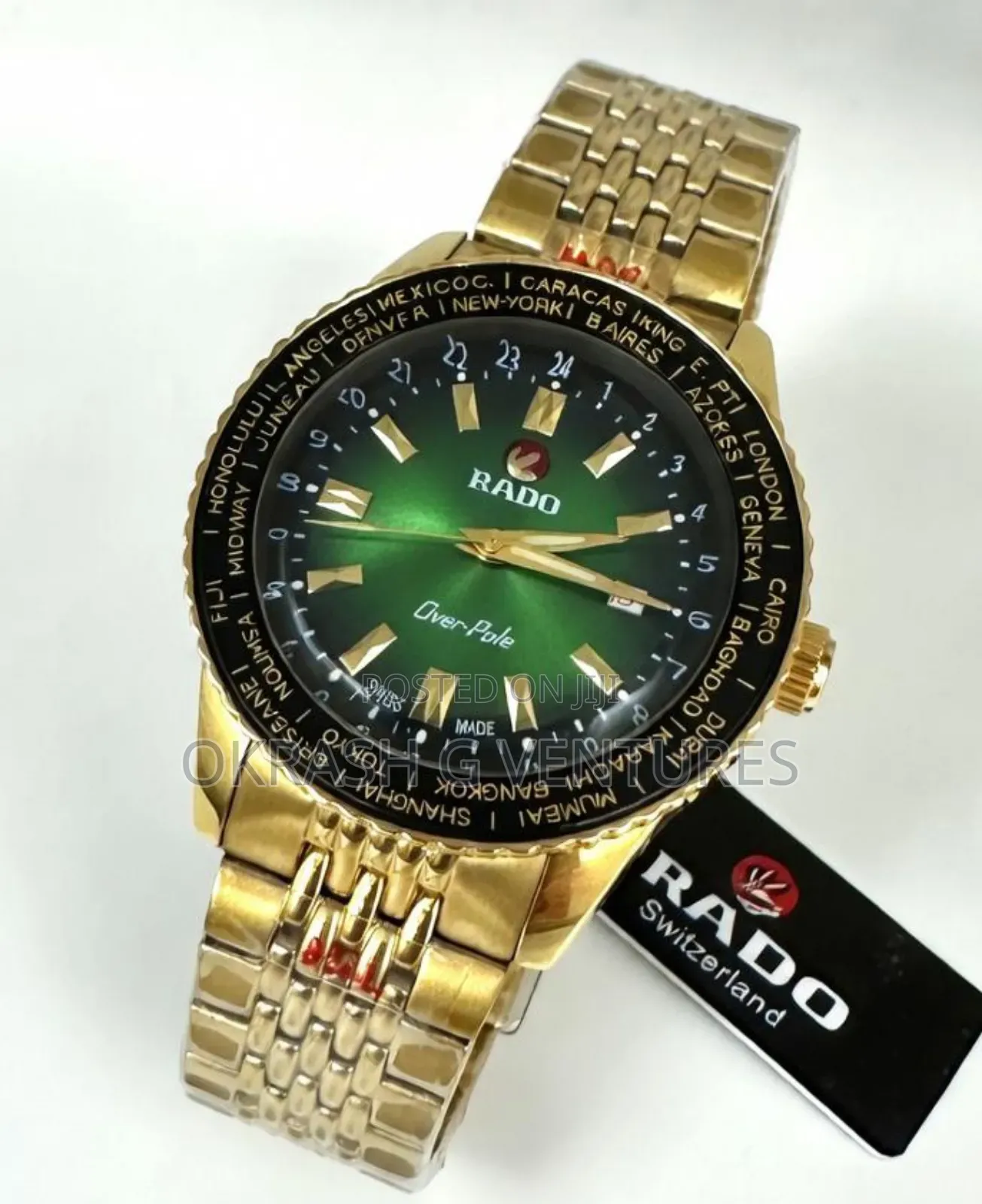 Rado Automatic Gold Chain Watch