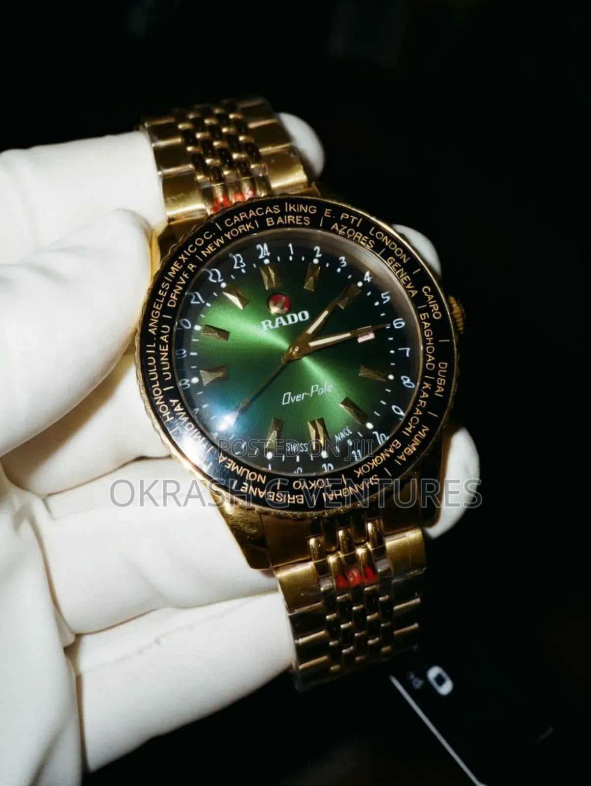 Rado Automatic Gold Chain Watch