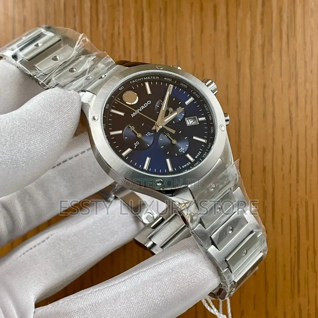 Automatic Engine Luxury Movado Chain Wristwatches