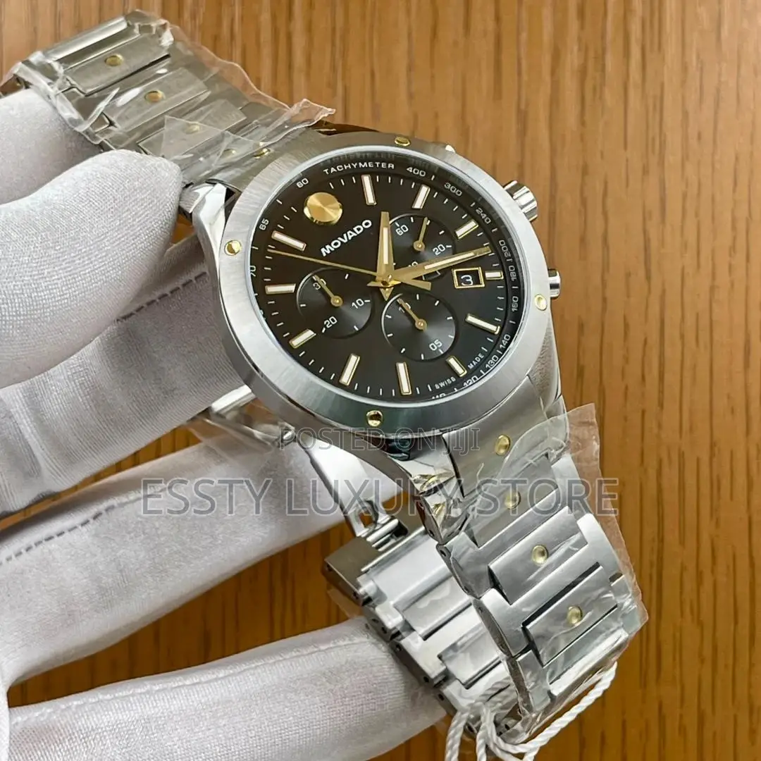 Automatic Engine Luxury Movado Chain Wristwatches