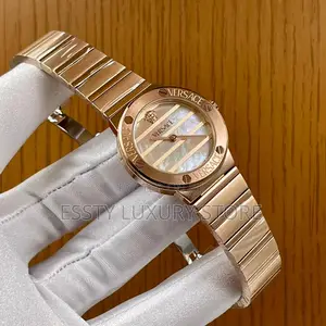 High Quality Luxury Female Versace Chain Watch
