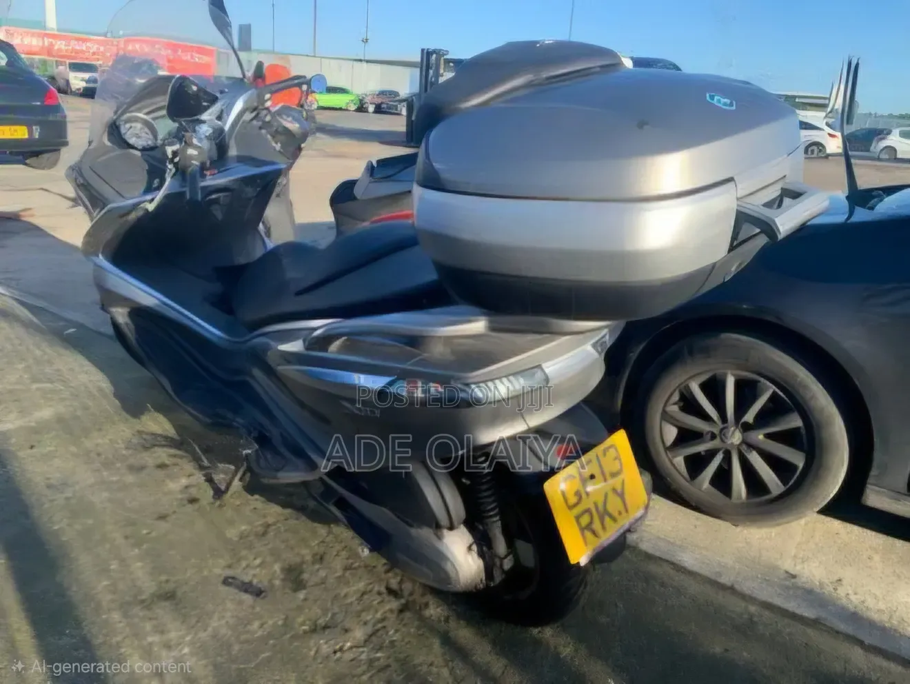 Piaggio Scooter 2014 Gray