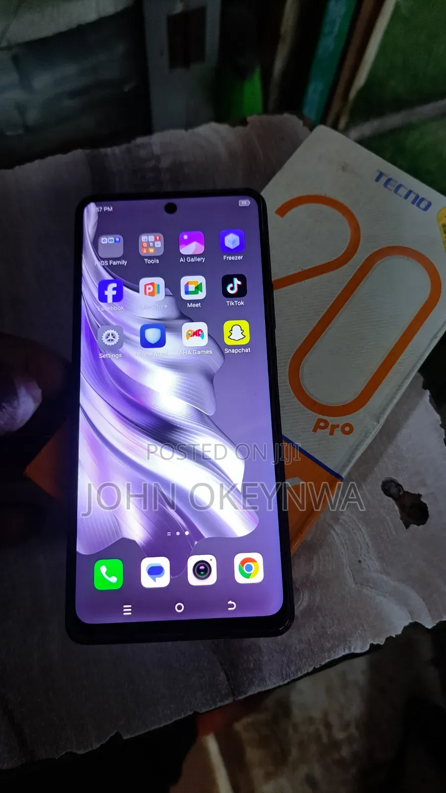 Tecno Spark 20 Pro 256 GB Black