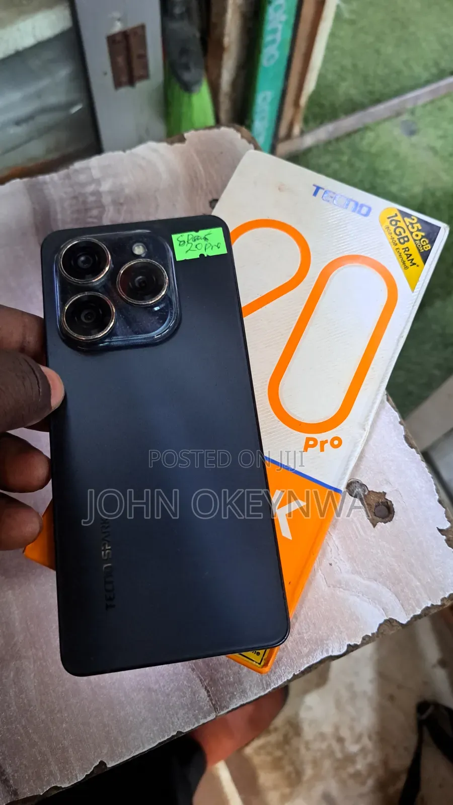Tecno Spark 20 Pro 256 GB Black