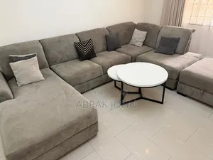 Luxury 8- Seater L -Shape With Center Table. Custom in Abuja