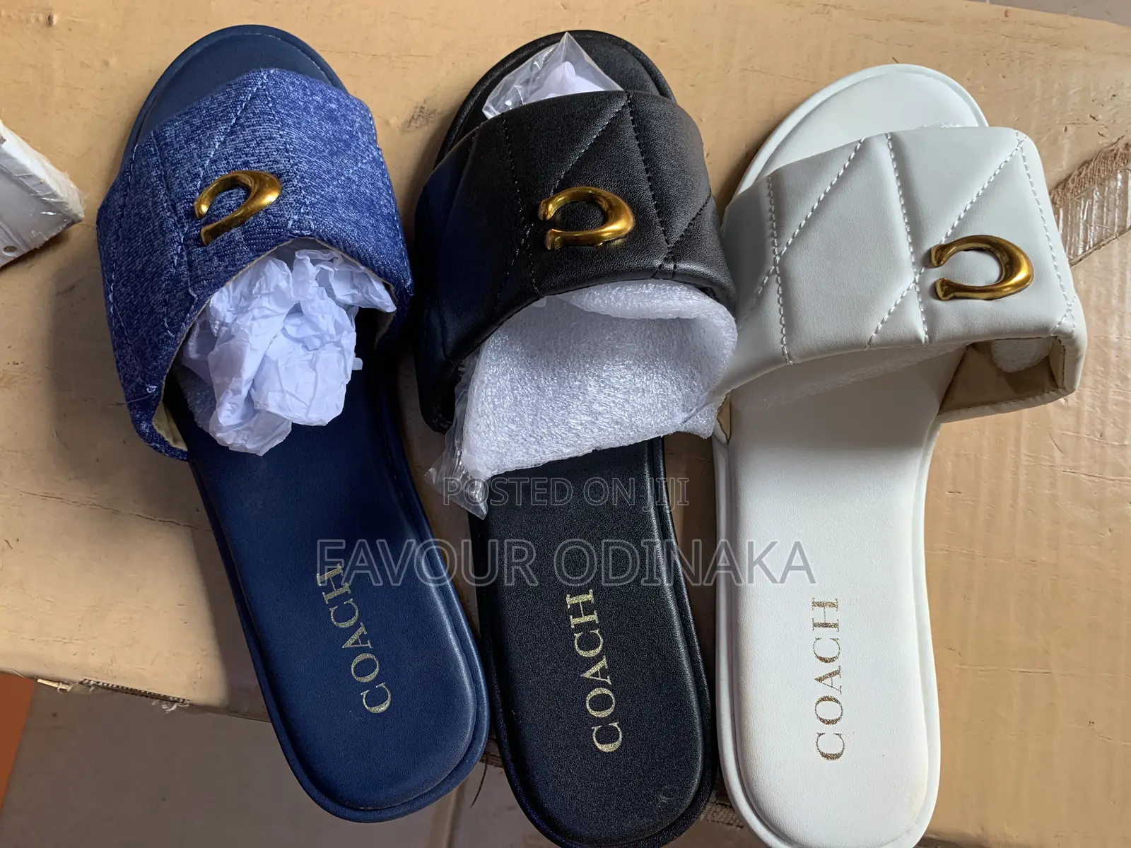 Coach Slippers