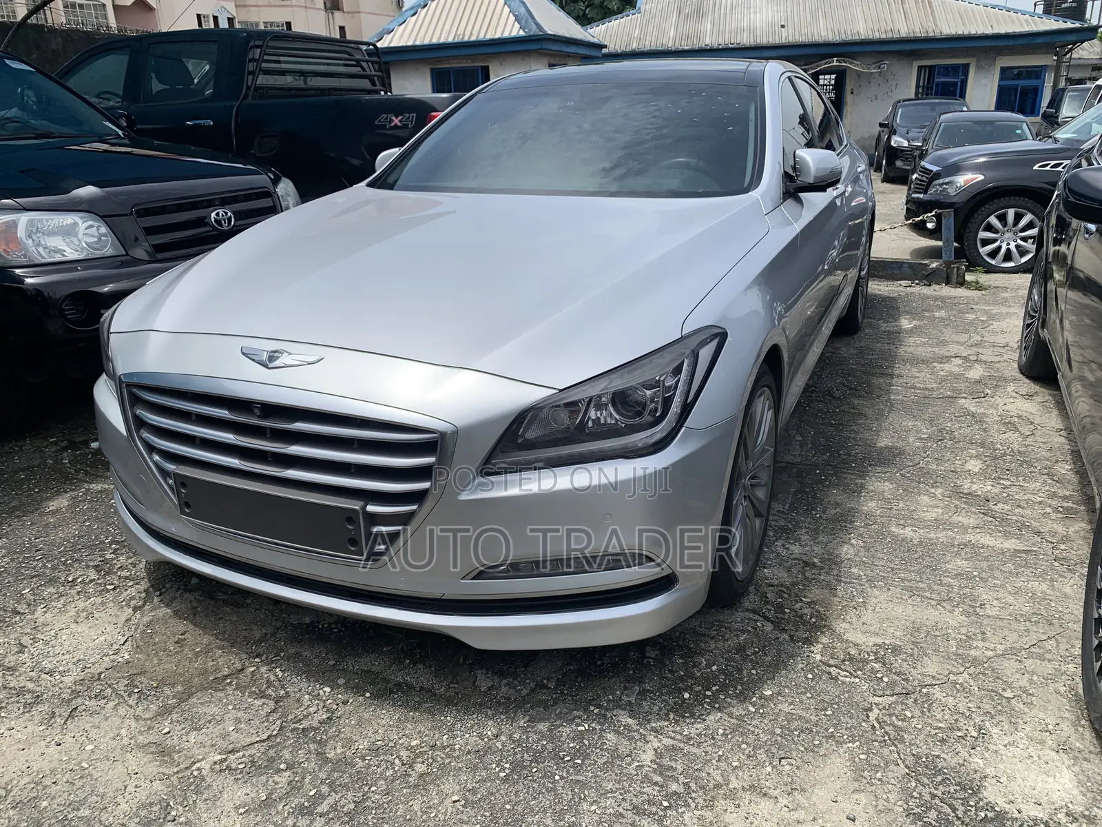 Hyundai Genesis 2015 Silver