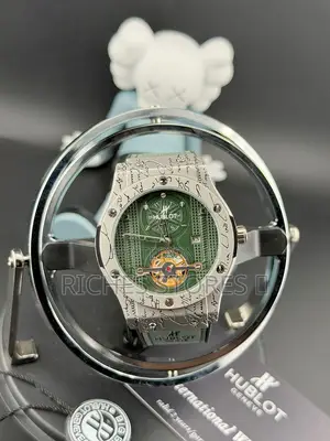 Hublot Signature Anchor Leather Watch