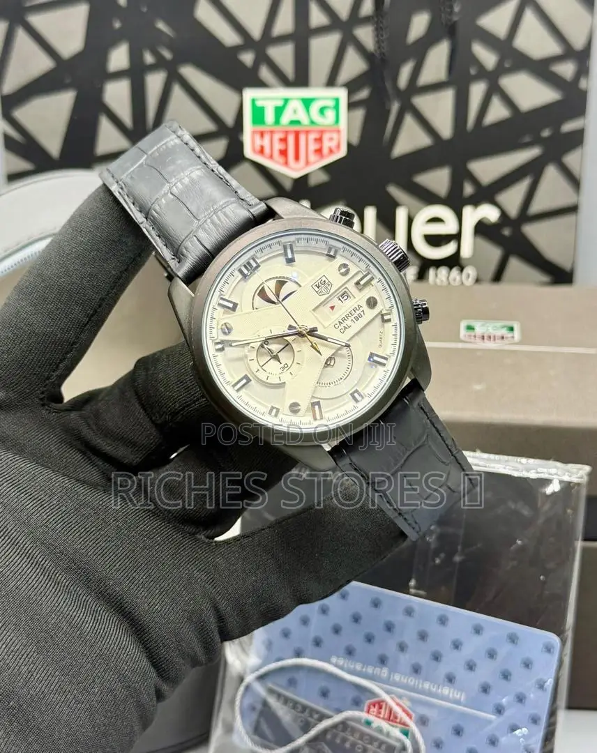 High Quality Tag Heur Leather Watch