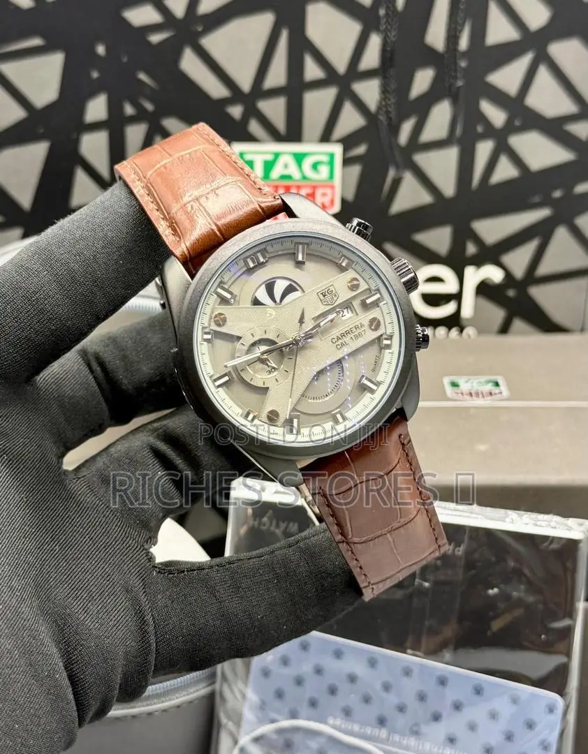 High Quality Tag Heur Leather Watch