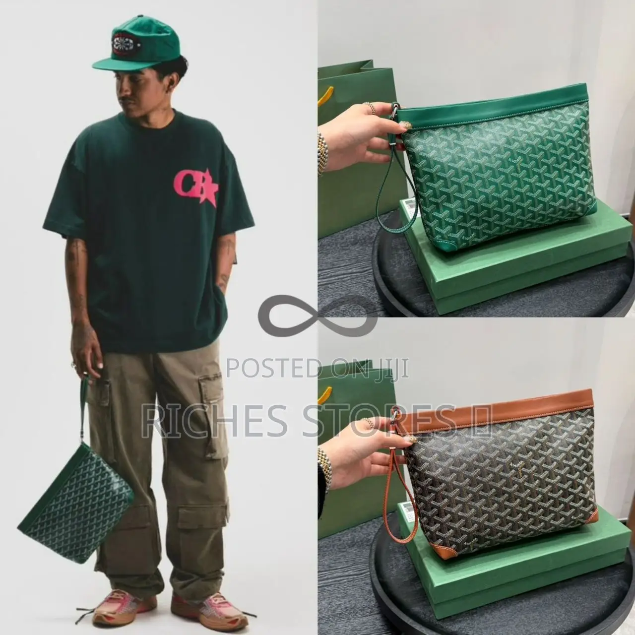 Goyard Conti Clutch Pouch