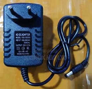 Input 220v Ac To Output Dc 12v 2ah Eu Adapter For Router, Cctv Cam Etc