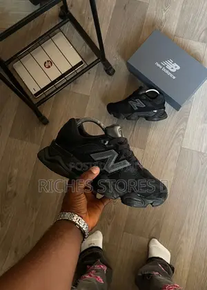 New Balance 9060 Black Luxury Sneakers