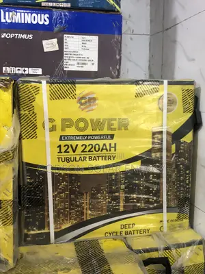 G Power Solar Tubular Battery