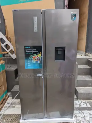 529l Hisense Solar Side-by-Side Refrigerator