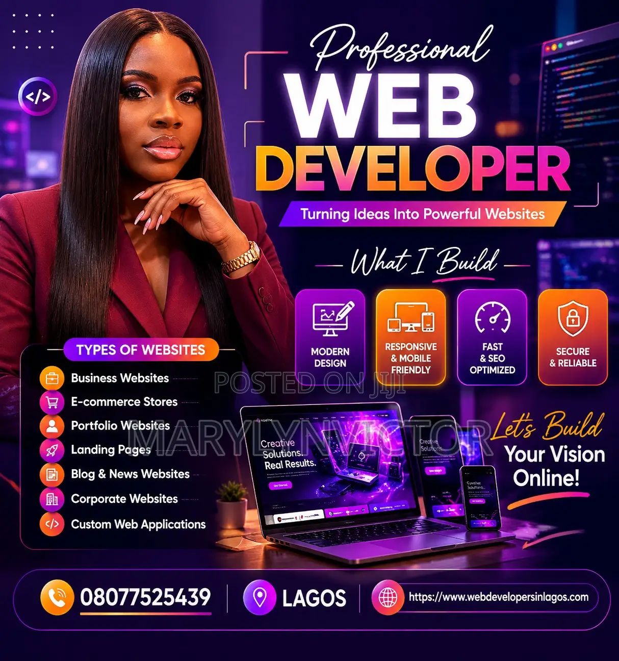 Affordable Web Developers in Lagos