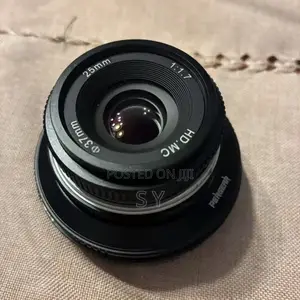 Pergear 25mm F1.7 Manual Lens for Fuji X