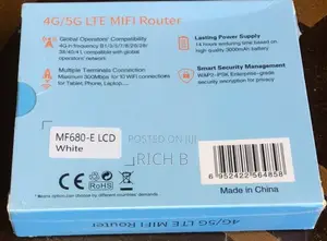 5glte Mobile Wifi Router Cat-6 Wifi Pro Technology
