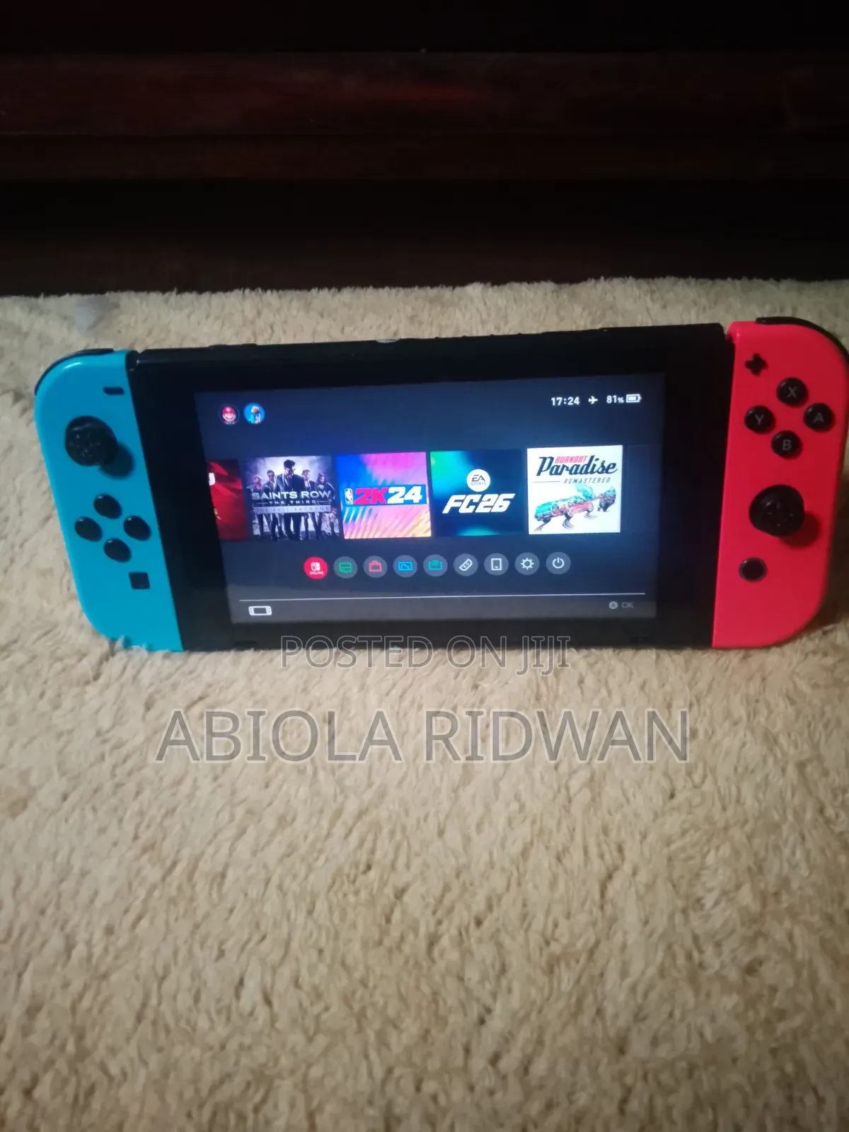 Modded Nintendo Switch