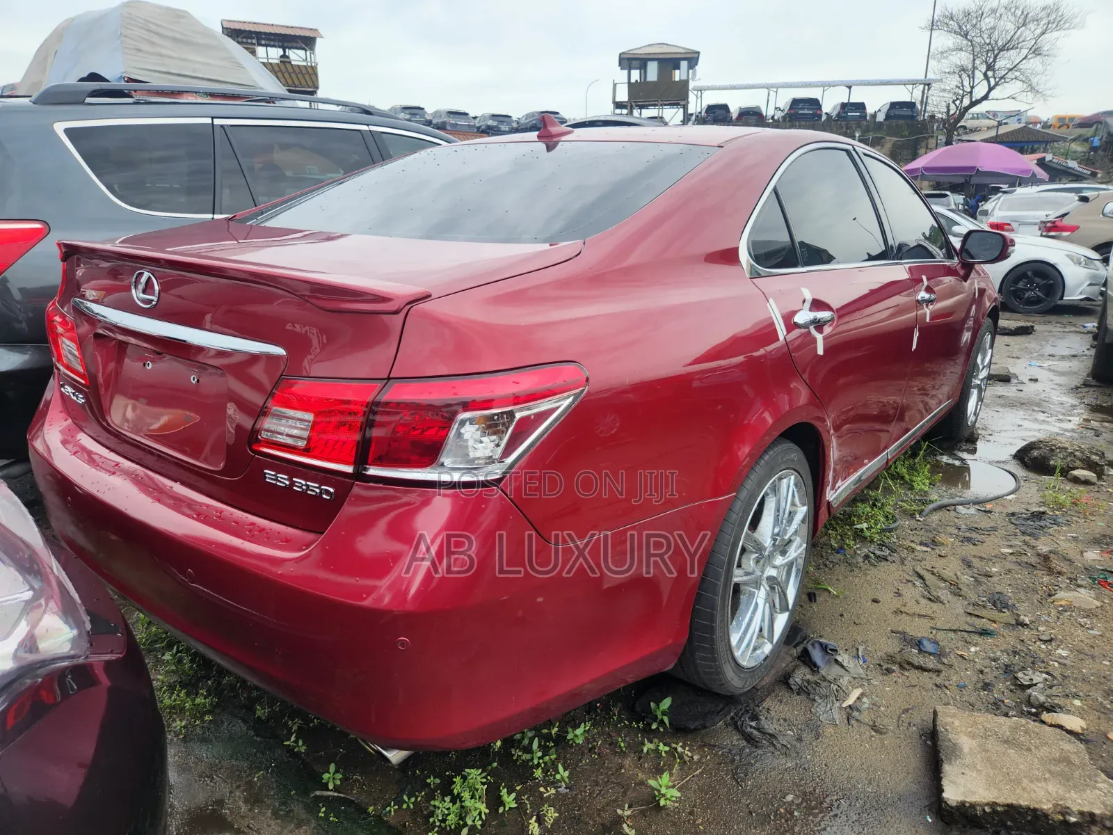 Lexus ES 350 2011 Red