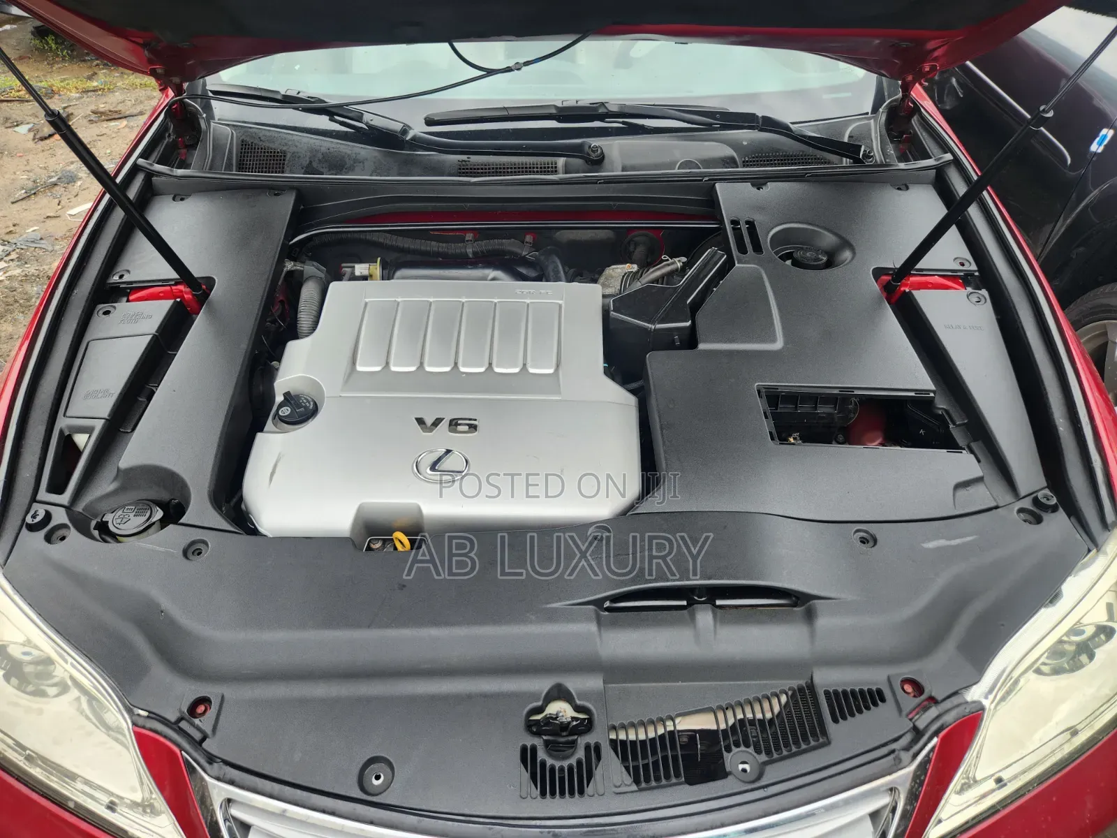 Lexus ES 350 2011 Red