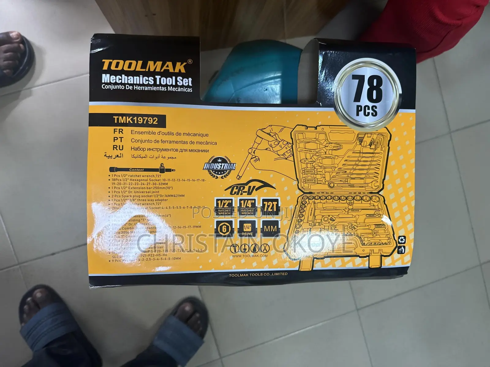 Set of Tools Box