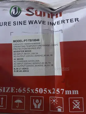 10kva 48v Sunfit Solar Pure Sine Wave Inverter Available in Store Now