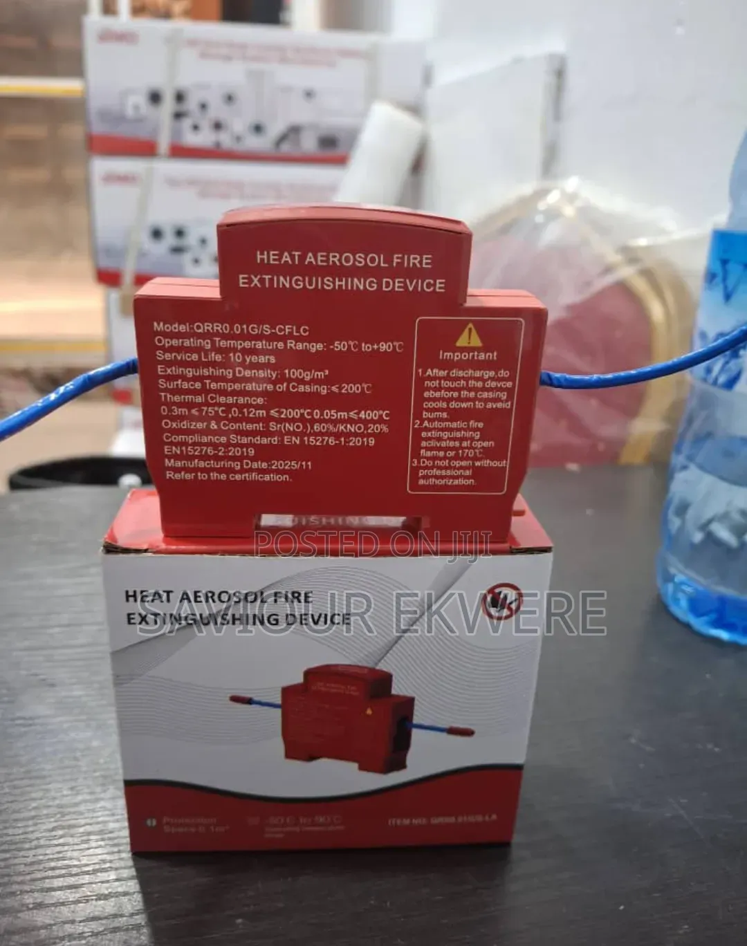 Fire Extinguisher Breaker