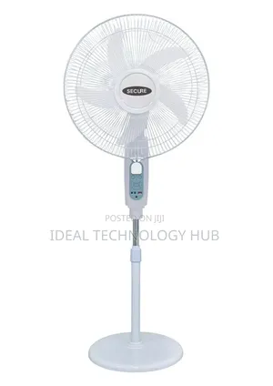 Secure Multifunctional Solar Fan 18inch With Solar Panel Lm186