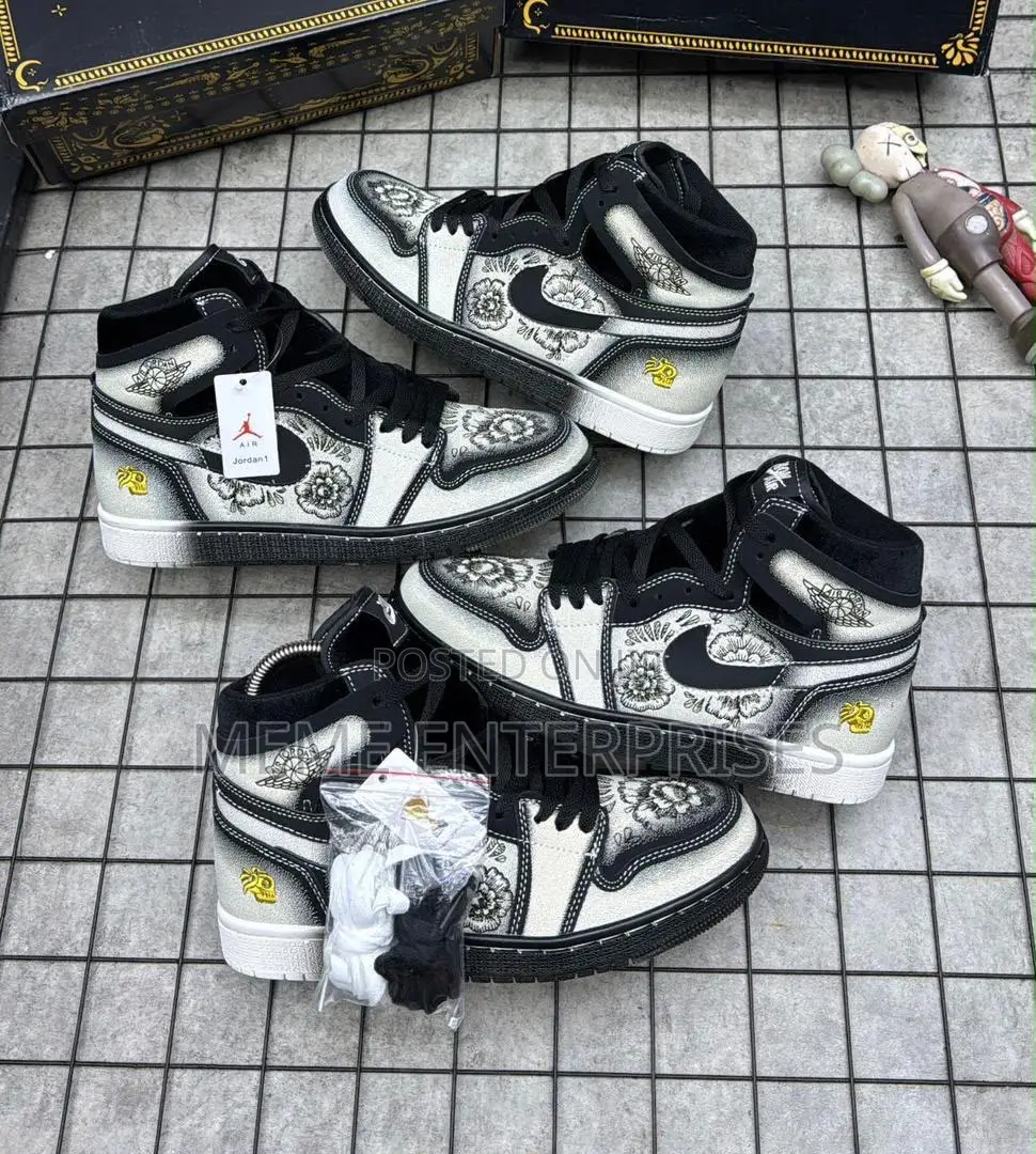White Black Jordan 