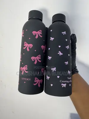 Love Boy Bow Insulated Tumbler 500ml Thermal Tumbler Cold and Hot