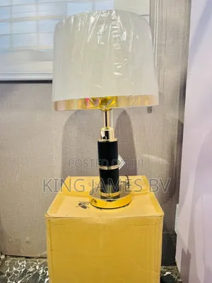 Wooden Base Table Lamp