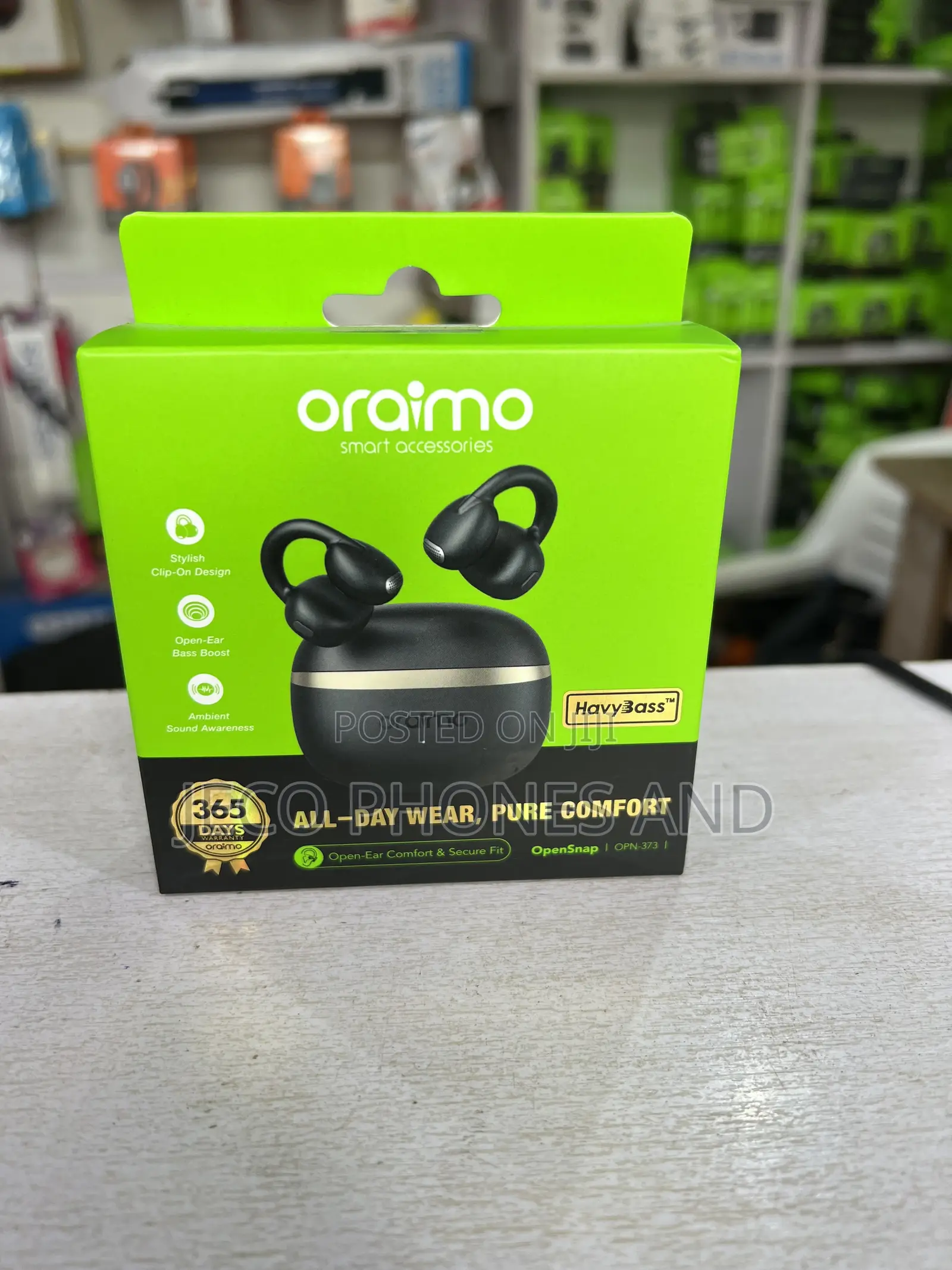 Oraimo Open Snap Clip Earbud