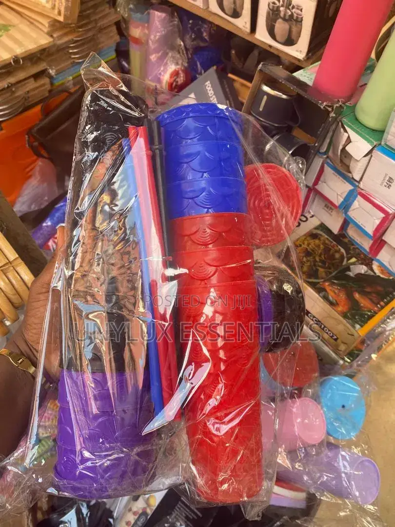 Water Cup With Straw 
(12pcs)