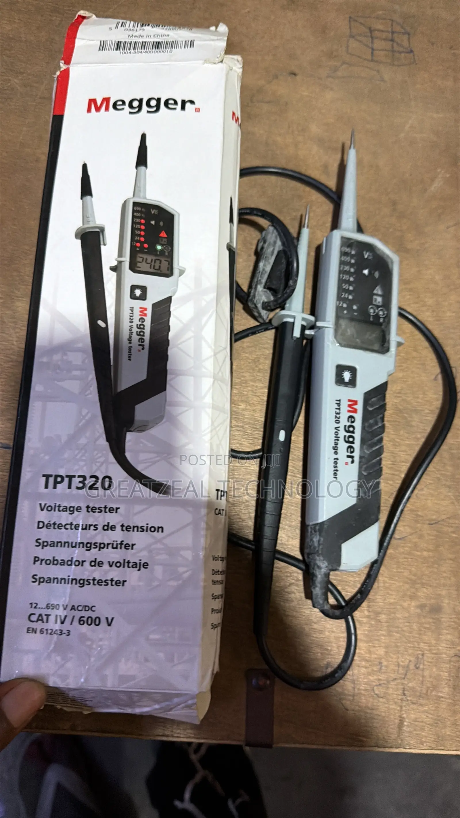 Tpt320 Voltage Tester