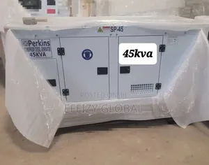 Brand New Perkins 45kva Soundproof Diesel Generator (England)