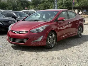 Hyundai Elantra 2012 Red
