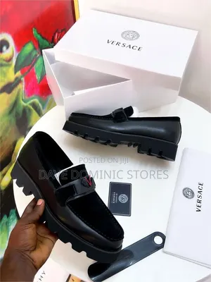 Versace Luxury Leather Shoe