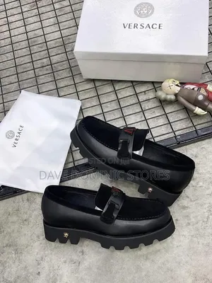 Versace Luxury Leather Shoe