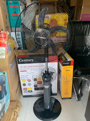Century 18" Rechargeable Standing Fan