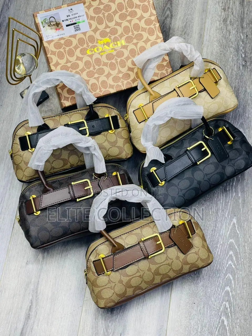 Quality Coach Bag Medium Size Boxed Coach Bag Available