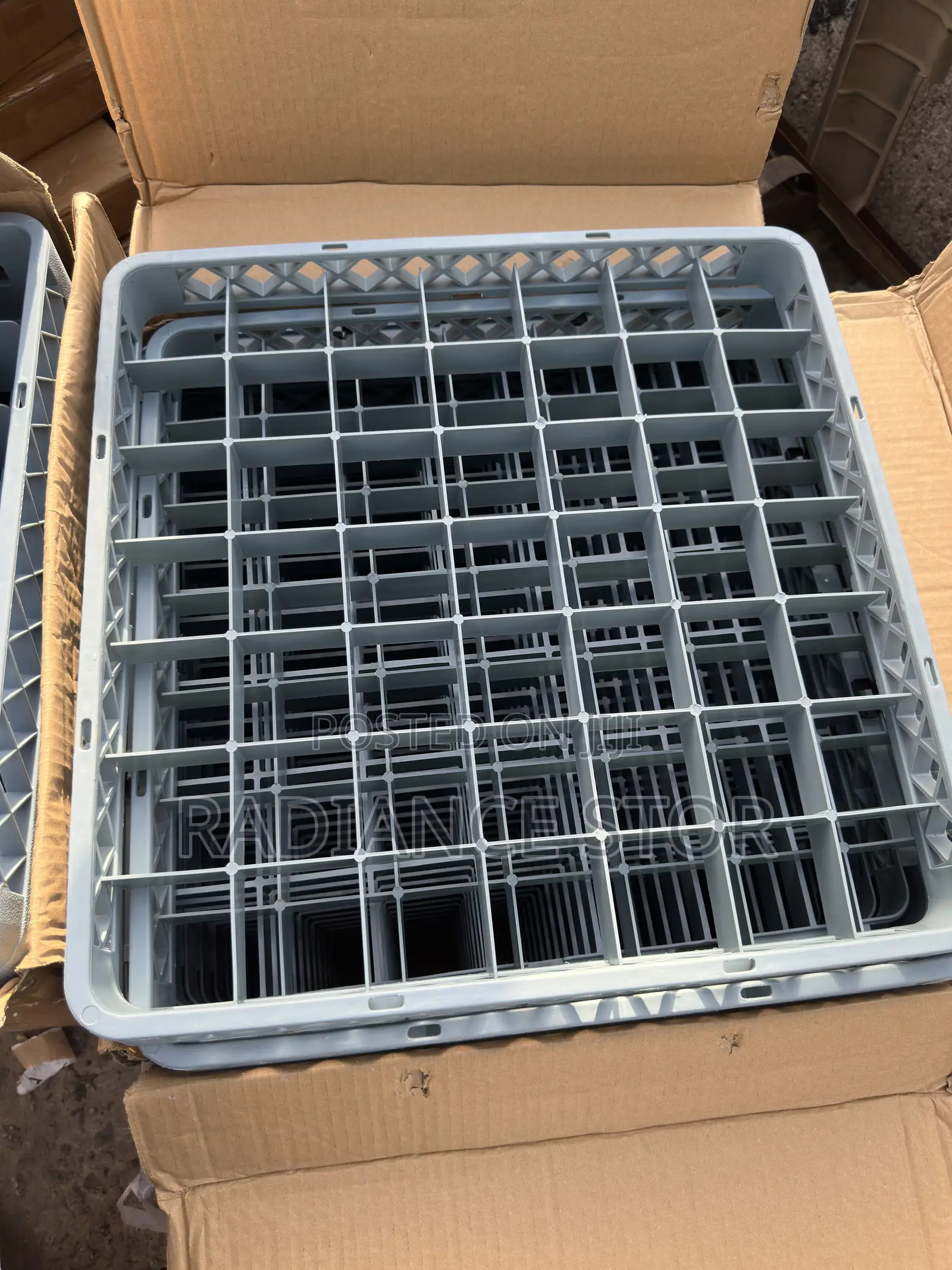 Plastic Glass Cup Crate