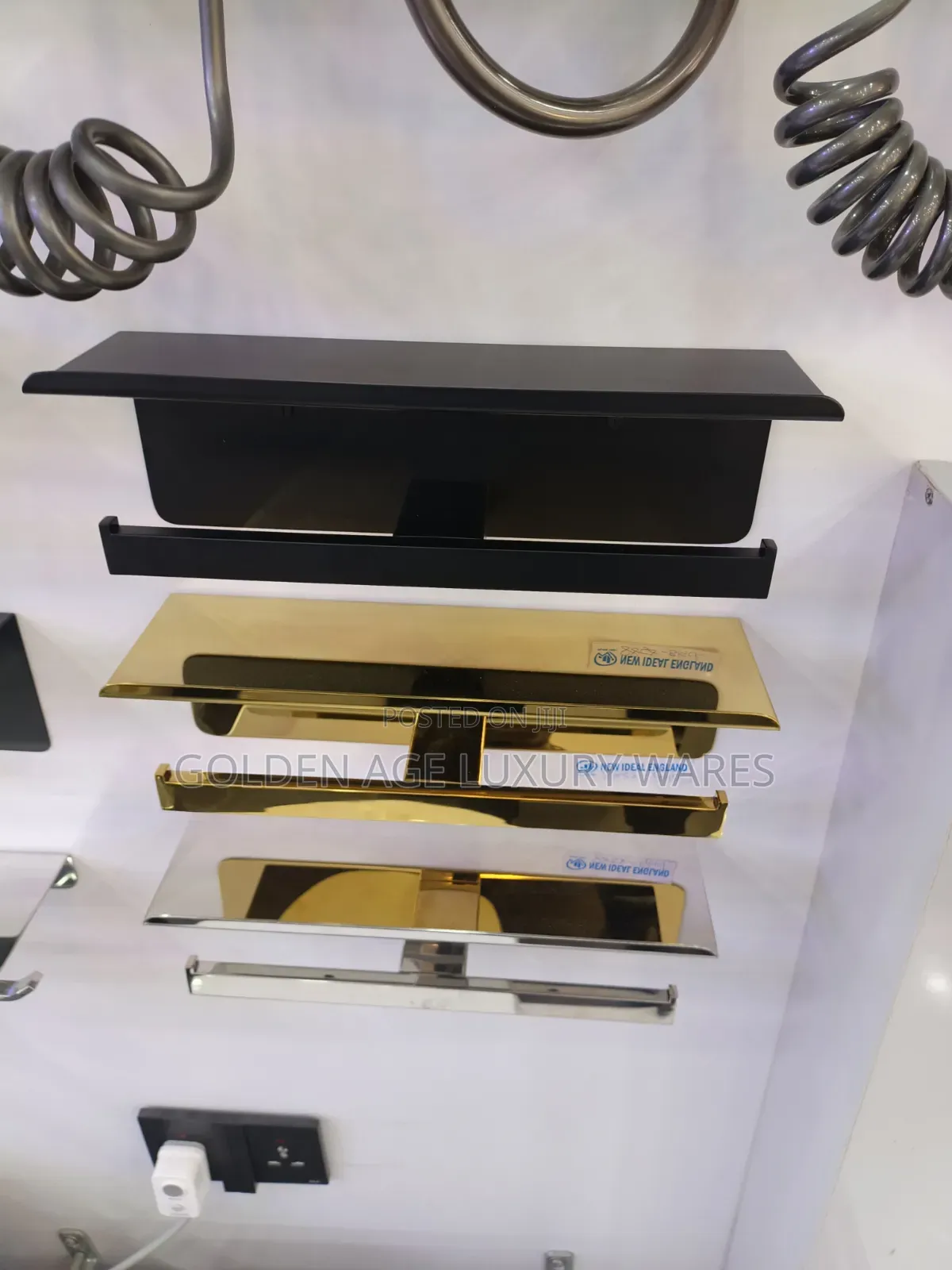 H316b Double Tissue Paper Holder